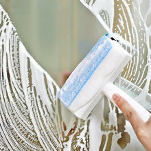 2-in-1 Glass Wiper & Brush – Double-Sided Cleaner for Mirrors, Tiles & Windows