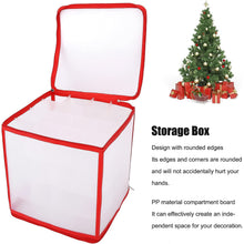 Storage Box Transparent PVC Zipper Sealed Lasting Sock Organizer with Compartment (30×30 CM / Inside Cardboard sheet)