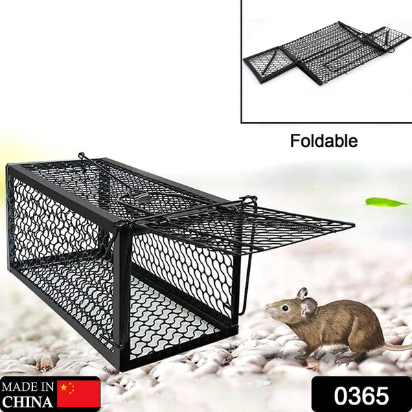 Foldable Live Mouse Trap – Easy Catch & Release Cage for Mice, Squirrels, Voles & Hamsters