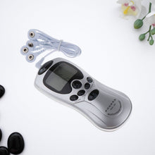 Multifunctional Massager, Health Care Digital Chinese Meridian Tens Therapy Massager Relax Body Muscle Acupuncture Machine 4 Electrode Pads & Charger Adapter and Cable, Physiotherapy, Electric Digital Therapy neck back Mane Massage