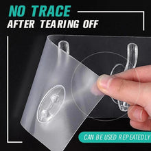 Adhesive Golden & Transparent Heavy Duty Wall Hook