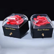 Preserved Eternal Rose Flower Gift Box Drawer (1 Pc)