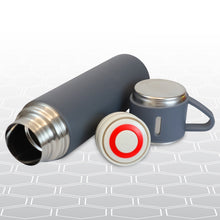 Stainless Steel Double Wall Insulated Flask Bottle With Cup (500ml Approx)