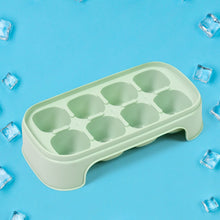 Ice Mold, 8 Grid Food Grade Portable Plastic Ice Tray (1 Pc / 15×8 Cm)