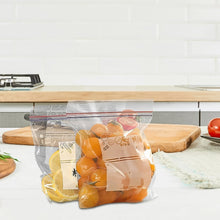 Large Food Seal Bag | Transparent Fresh Food Bags (10 Pcs Set)