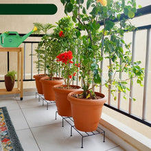 Metal Rectangle Flower plant stand for balcony (60×20 Cm / 2 Pc Set)