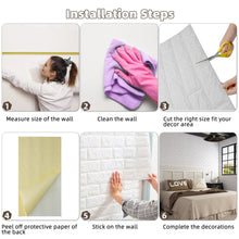 Stone Design Wallpaper 3D Foam Wallpaper Sticker Panels I Ceiling Wallpaper For Living Room Bedroom I Furniture, Door I Foam Tiles