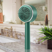 Air Cushion Massage Brush with Long Handle & Self-Cleaning Detangling Comb, Hair accessories