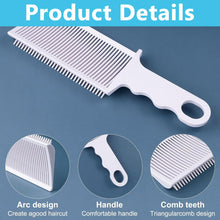 Ergonomic Flat Top Fading Clipper Comb Hair Care Styling | Brushes & Combs (1 Pc), Hair accessories