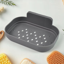 Plastic Soap Dish Holder for Bathroom Shower Wall Mounted Self Adhesive ,Sabudani (1 Pc)