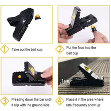 Big Mouse trap with extremely highly sensitive trigger mechanism (1 Pc)