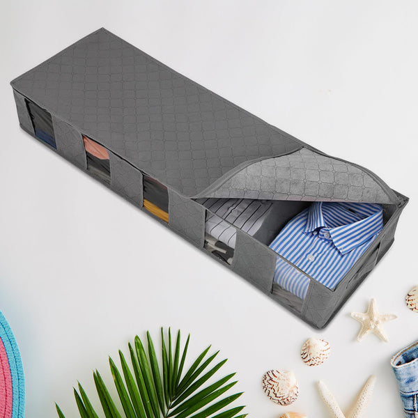 Foldable Under-Bed Storage Organizer Box (1 Pc)
