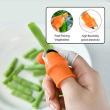 5-Piece Vegetable Thumb Cutter Set with Sharp Blades