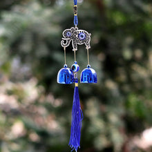 Metal Evil Eye Wind Chime Bells (Mix Design / 1 Pc)