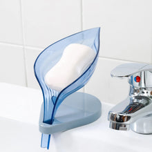 Plastic Leaf Shape Soap Box, Soap Holder (1 Pc / With Color Box)