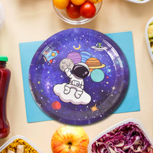 Round Plates Disposable Paper Plates Happy Birthday, Gift (10 Pcs Set / Mix Design)