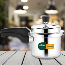 Aluminium Classic Goldex Pressure Cookers With Outer Lid (1.5 Litres / 5-Year warranty, ISI Number :- 2347, BIS Number :- CM/L -7600164310