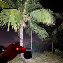 LED Battery Operated Keychain Flashlight with Folding Bracket Bottle Opener (1 Pc)