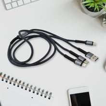 JK 3 in 1 Multi Super Fast Charging Cable (1 Pc / 1200 MM)