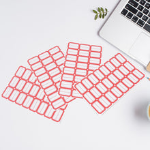 Multipurpose Blank Label Sticker Sheets (10 Sheet Set)