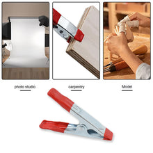 Metal Spring Clamps, Heavy Duty Spring Metal Clips Clamp (5 Pcs Set)