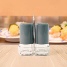 Apex Victory Salt & Pepper Dispenser Set – 2 Pcs Acrylic Seasoning Shaker