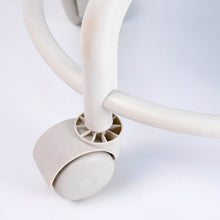 Plastic Low Round Rolling Stool with Wheels Pedicure Stool (1 pc / Mix Color)