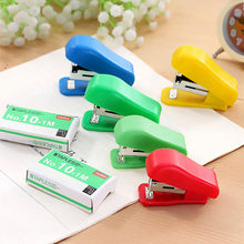 Mini Stapler Set with Staples – Assorted Colors | No.10 Staplers with Pins (20 pcs Set)