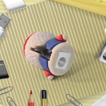 Cartoon-Shaped Pencil Sharpener with Built-In Eraser - Fun & Practical Stationery (1 Pc /Mix Design)