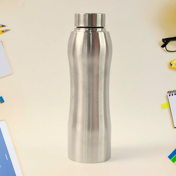 Stainless Steel Double Wall Vacuum-Insulated Drink Water Bottle (1000 ML Approx)