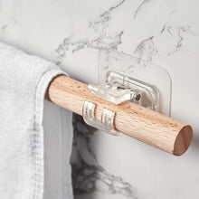 Curtain Rod Holder, Self Adhesive Hooks (2 Pcs Set)