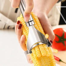 Stainless Steel Corn Peeler Con Cob Remover Cutter (1 Pc)