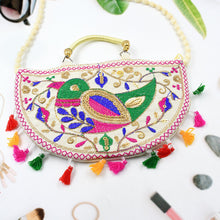 Traditional handbag, Rajasthani Jaipuri Cotton Bag (1 Pc)
