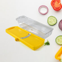 Big Multipurpose Vegetable and Fruit Slicer (Yellow / 1 Pc)