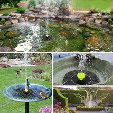Solar-Powered Garden Fountain Pump 1 Set