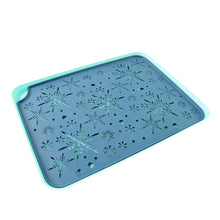 Multi-Purpose Snowflake Design Drain Tray for Kitchen Sink