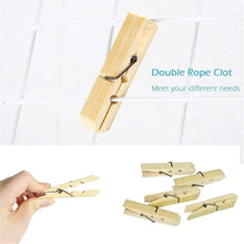 Multipurpose Wooden Heavy Clips – Clothespins, Craft Clips for Arts & Crafts (20 Pieces)