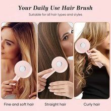 Air Cushion Massage Brush with Long Handle & Self-Cleaning Detangling Comb, Hair accessories