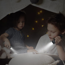 Portable Mini Torch - Super-Bright LED Flashlight with 3AAA Batteries Included