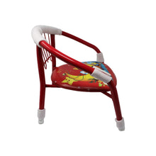 Multicolor Cartoon Design Baby Chair with Metal Backrest Frame & Sound Seated Soft Cushion for kids & Toddlers (MOQ - 4 pcs)