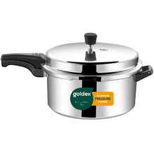 Aluminium Classic Goldex Pressure Cookers With Outer Lid (12 Litres / 5-Year warranty, ISI Number :- 2347, BIS Number :- CM/L -7600164310