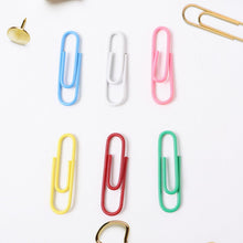 Multicolor-Coated Paper Clips Approx (250Pc Set)