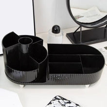 Multi Compartment Cosmetic make up organizer dressing table (1 Pc / Mix Color)