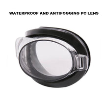 Swimming Goggles with Ear & Nose Plugs, Adjustable, Anti-Fog & Waterproof