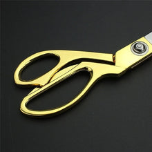 Stainless Steel Tailoring Scissor Sharp Cloth Cutting for Professionals (Golden)