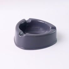 Oblivion Durable Plastic Ashtray with Wide Bowl and Triple Cigarette Holder Slots (1 pc)