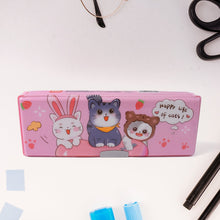 Magnetic Pencil Case / Compass Box With Sharpener (1 Pc)