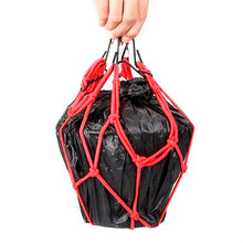 Heavy-Duty Elastic Bungee Cargo Net Mesh Holder - 4 Adjustable Hooks for Motorcycle Tank and Helmet, Octopus Holder for Backpacks and Helmets