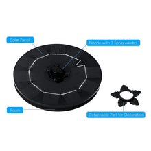 Solar-Powered Floating Water Fountain Pump Kit