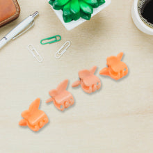 Cute Cartoon Plush Hairpin Set (7 Pcs Set / Mix Colour), Hair accessories